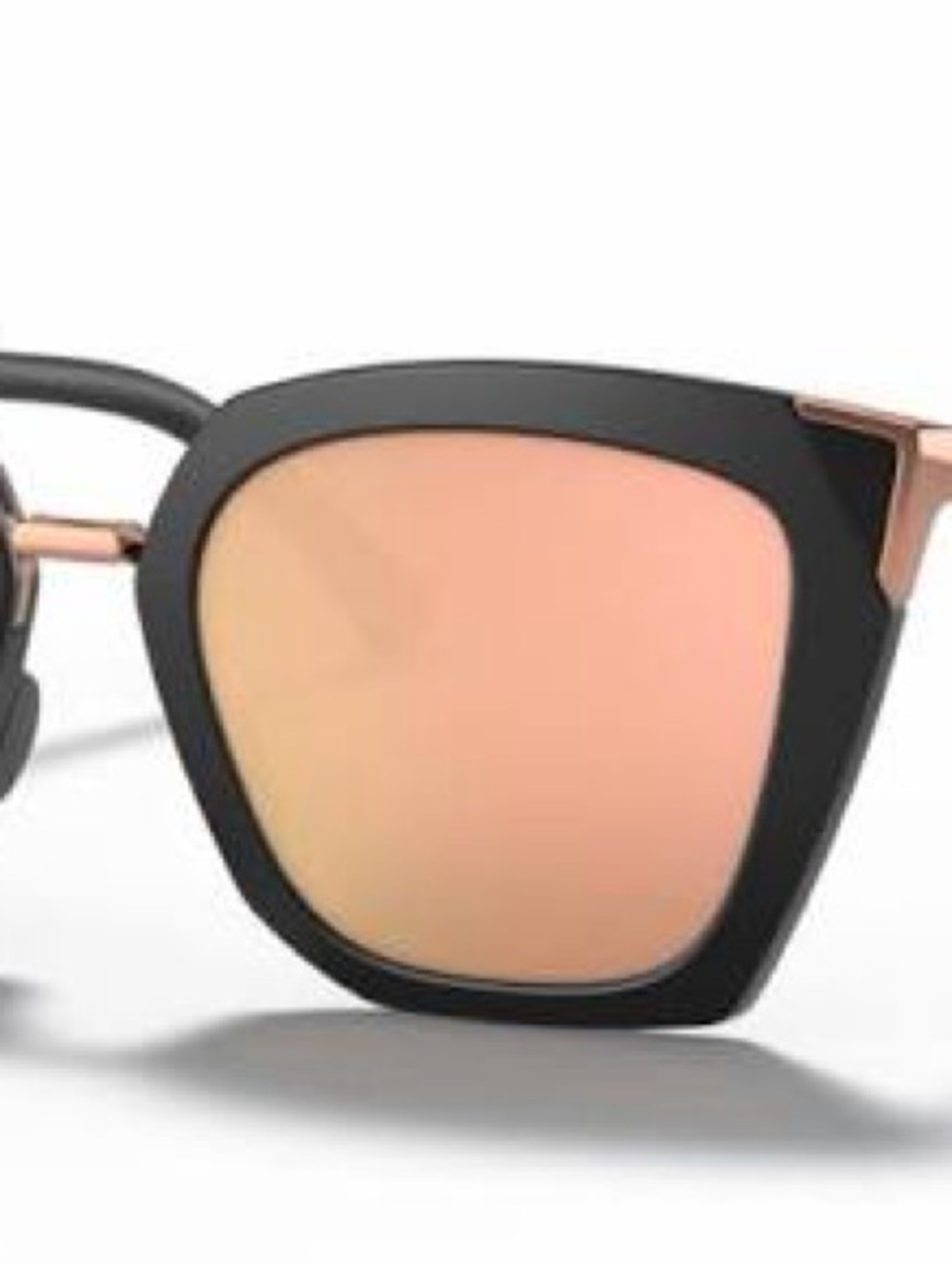Oakley Sideswept Prizm Polarized Sunglasses - Velvet Black/Rose Gold - Picture 2 of 9